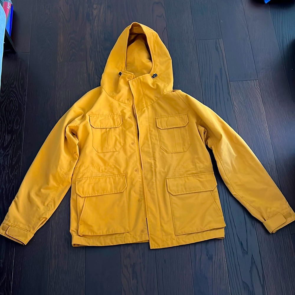 Uniqlo Mountain Parka - Size M - Yellow